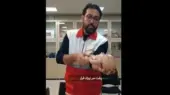 لحظه‌ای طلایی برای نجات جان نوزاد هنگام خفگی/ ویدئو