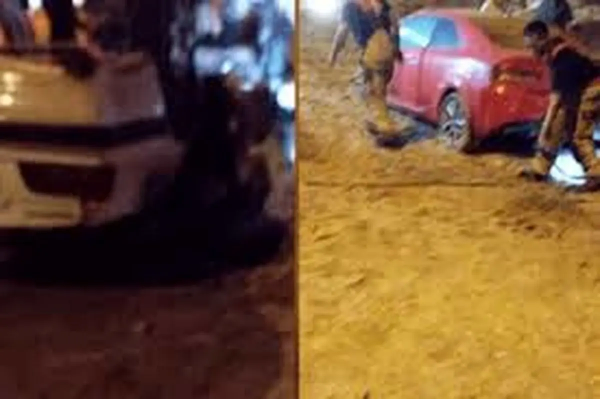 تصادف هولناک زنجیره‌ای ۳ خودرو در قلب قشم؛ لحظات نفس‌گیر در اتوبان پرتردد