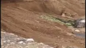 لحظه هولناک رانش زمین در جاده خوزستان/ ویدئو