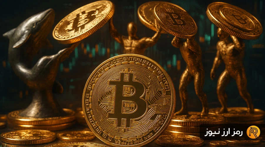 ۳۰ درصد بیت‌کوین در دستان نخبگان بازار؛ آیا کنترل واقعی از دست سرمایه‌گذاران خرد خارج شده؟