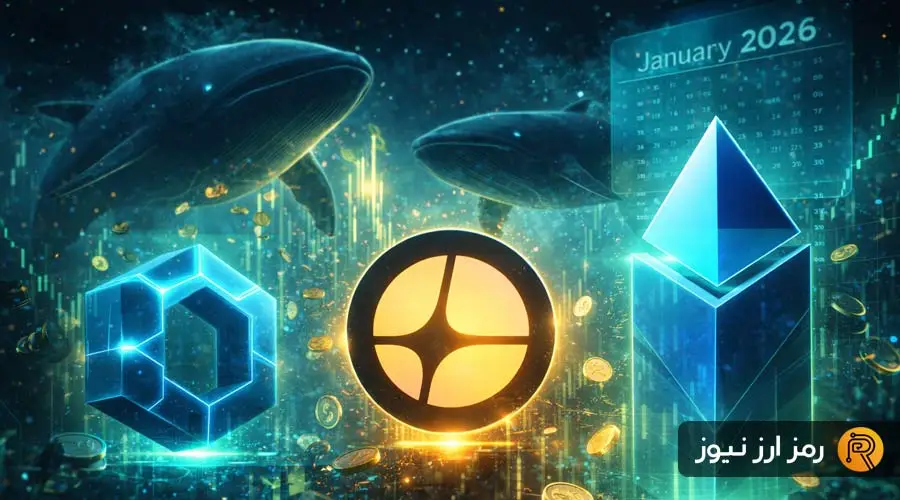 نهنگ‌های کریپتو در آستانه ۲۰۲۶ این ۳ آلت‌کوین را بی‌وقفه شکار می‌کنند!