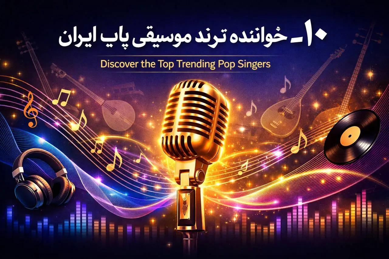 ۱۰ خواننده پاپ ایران که در ۲۰۲۵ صحنه موسیقی را به لرزه درآوردند!