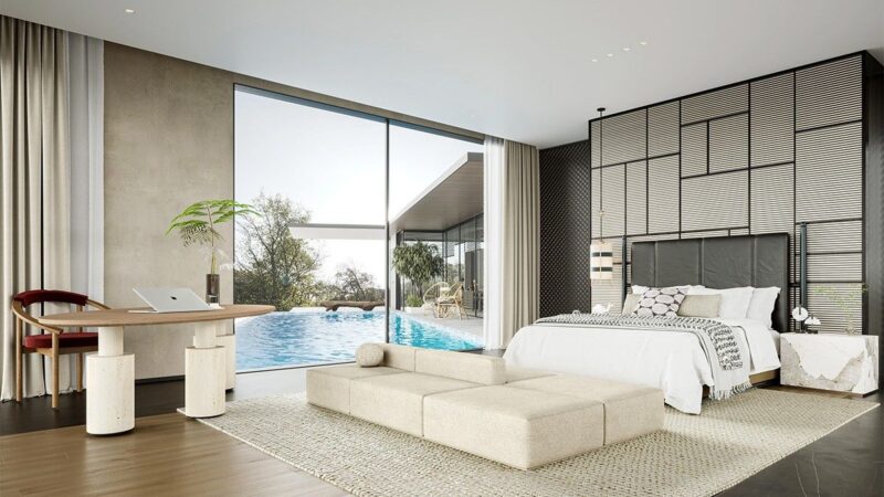 بزرگترین اتاق خواب تهران که بیشتر شبیه تالار عروسی است