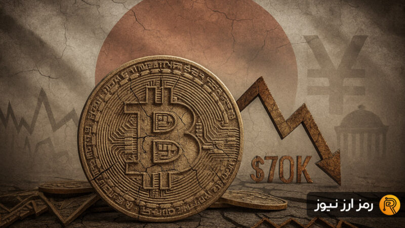 هشدار جدی به بازار بیت‌کوین؛ افزایش نرخ بهره ژاپن چگونه سقوط قیمت به زیر ۷۰ هزار دلار را رقم می‌زند؟