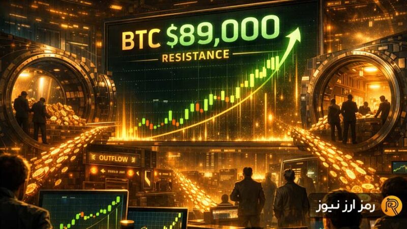 افزایش ۵۹ درصدی فشار خرید بیت‌کوین؛ آیا مقاومت ۸۹ هزار دلار شکسته می‌شود؟
