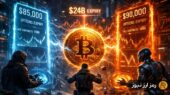 انقضای ۲۴ میلیارد دلار آپشن بیت‌کوین؛ نبرد نفس‌گیر قیمت در مرز ۸۵ تا ۹۰ هزار دلار!