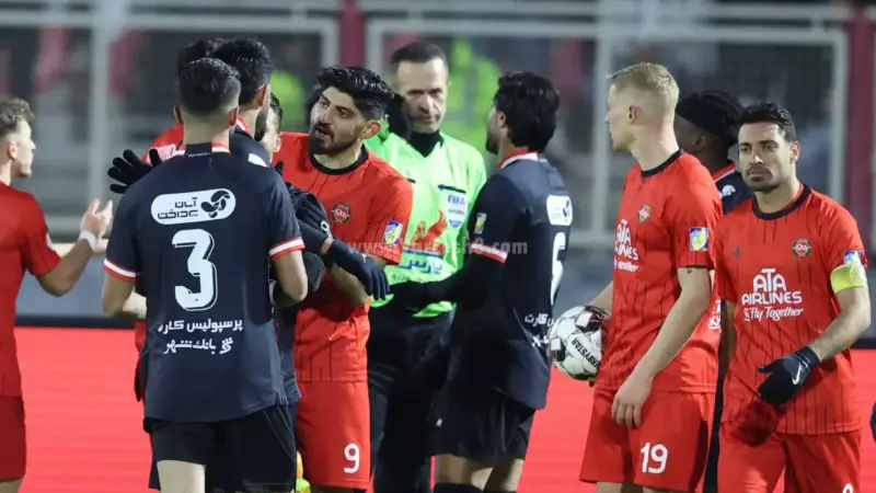 درگیری داغ کنعانی و شجاع؛ لحظه‌ای که بازی تراکتور را متحول کرد!