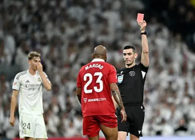 محرومیت سنگین ۶ جلسه‌ای مارکائو پس از اخراج جنجالی در برنابئو!