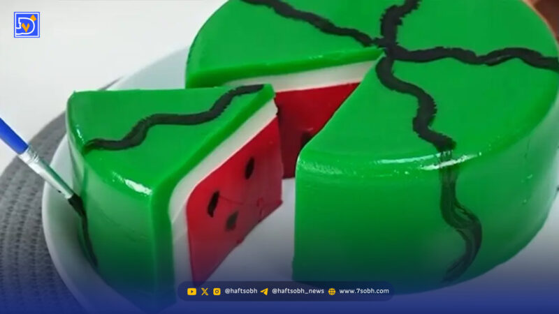 ژله یلدایی؛ شاهکار رنگ و طعم که سفره شب یلدا را زنده می‌کند + فیلم