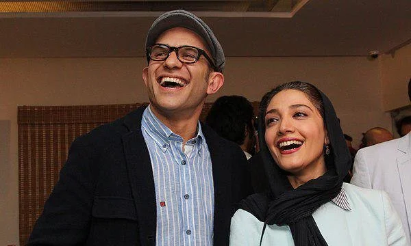 نگاهی نادر به لحظه‌ای خاص از بابک حمیدیان و مینا ساداتی که دل‌ها را ربود!