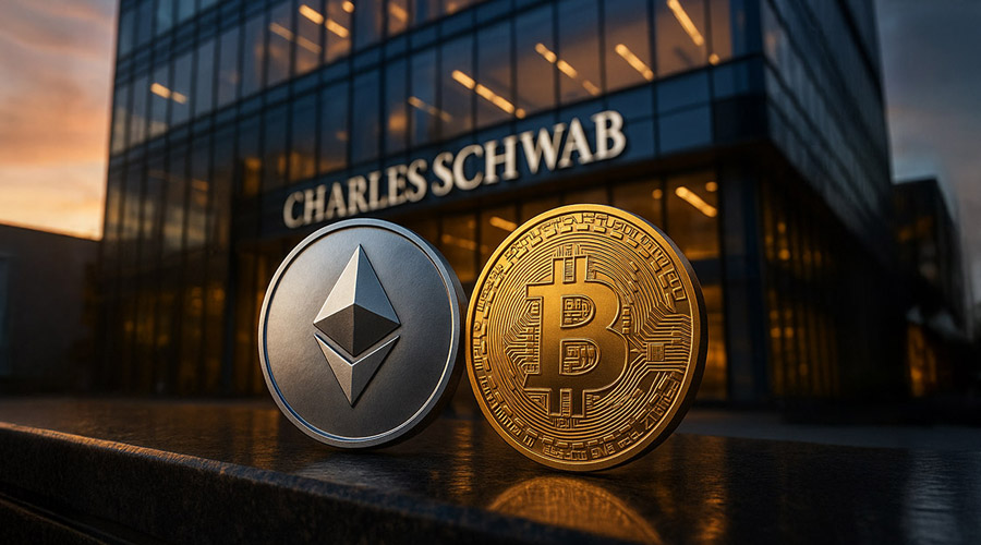 چارلز شواب با ورود به معاملات اسپات بیت‌کوین و اتریوم، رالی جدید کریپتو را رقم می‌زند؟