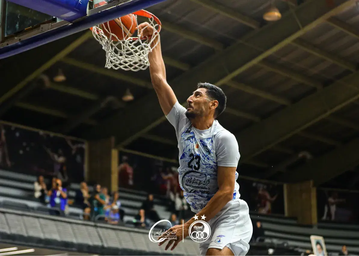 حسن‌علی اکبری؛ سنتر استقلال در میان بلندقدترین‌های آسیا در بسکتبال!