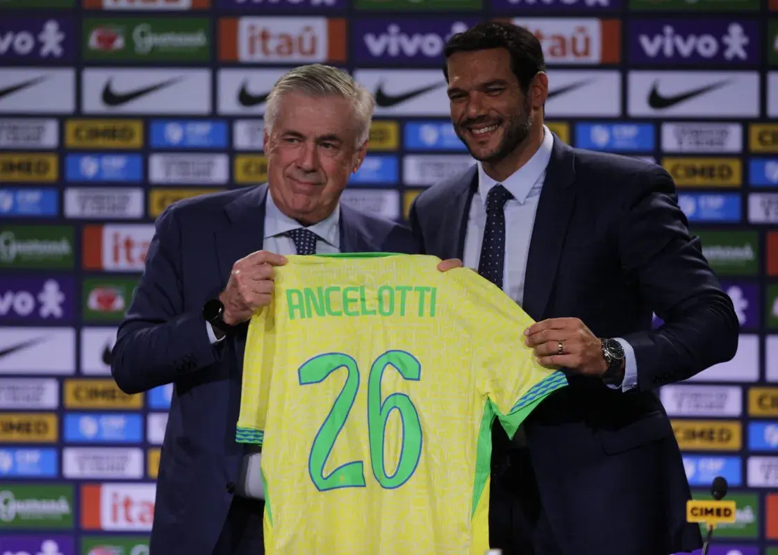 برزیل با آنچلوتی تا ۲۰۳۰؛ پروژه‌ای بلندمدت برای فتح جام جهانی!