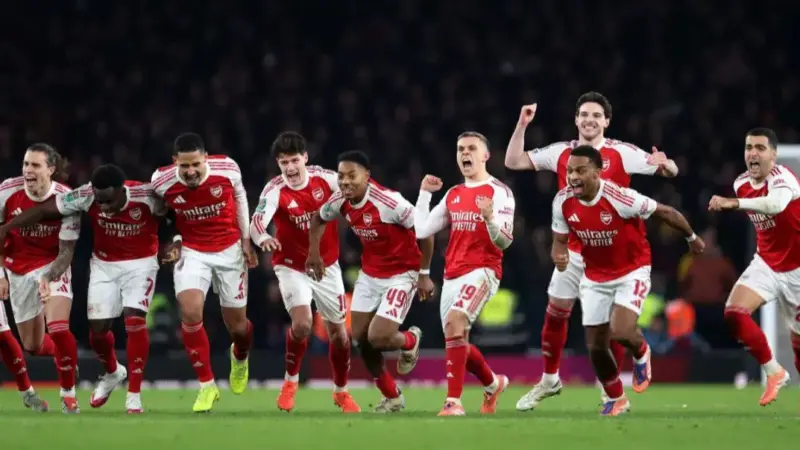 حماسه پنالتی‌ها در جام اتحادیه؛ لاکروا ناجی و البته کابوس آرسنال شد!