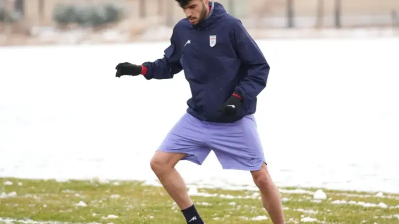 بازگشت زارع از سرمای برف‌زده روسیه به اردوی تیم المپیک ایران در اراک
