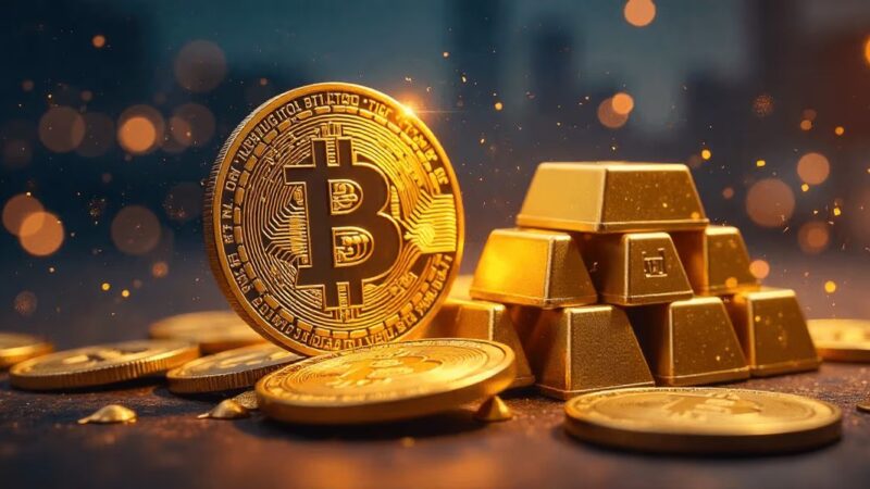 طلای ۲۰۲۵ با رشد شگفت‌انگیز ۶۵٪ بیت کوین را جا گذاشت!