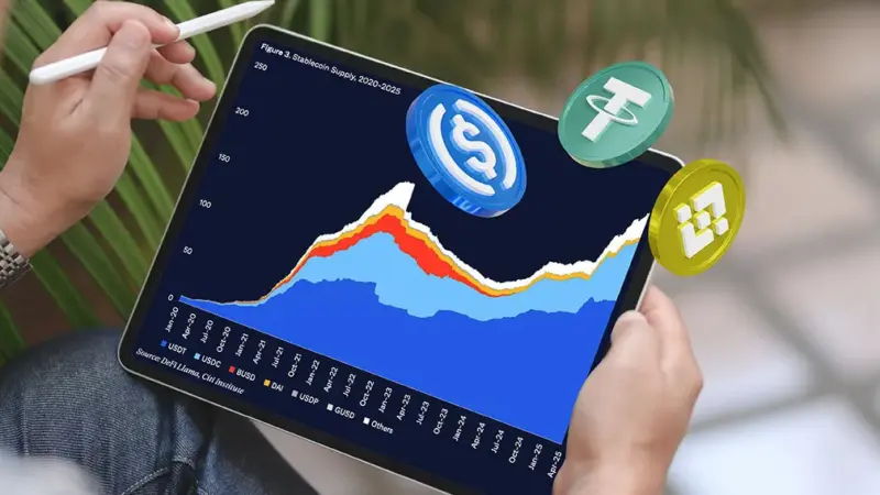 رکوردشکنی سقوط ارزش استیبل کوین‌ها؛ ۸۰۰ میلیون دلار در یک هفته از دست رفت!