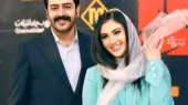 استایل منحصربفرد و خاص مریم مومن و همسرش در اکران فیلم لختگی که همونجا هم حلقه ازدواجشو نشون داد+ویدیو/ خوشبخت بشین