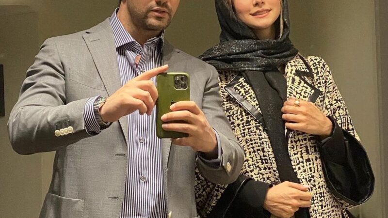 سوغاتی خریدن عاشقانه سپیده بزمی پور از اسپانیا برای همسرش شاهرخ استخری+ویدیو/ با این میخوای جبران چند روز نبودنت رو بکنی!😉