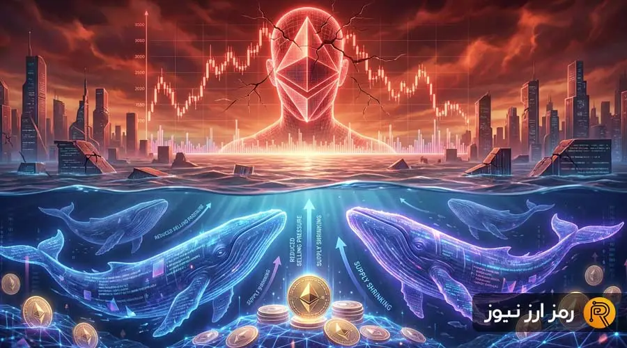 انباشت ۱.۲ میلیارد دلاری نهنگ‌های اتریوم در یک روز! الگوی نزولی ETH باطل می‌شود؟