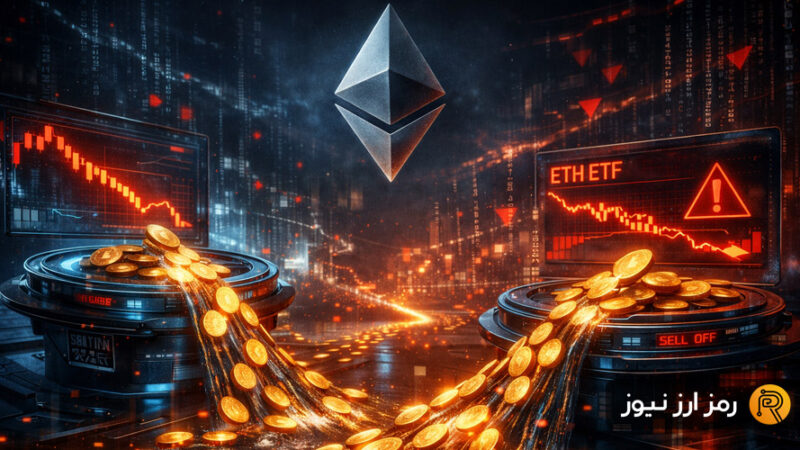 خروج بی‌وقفه سرمایه از ETFهای اتریوم؛ آیا سقوط قیمت ETH ادامه دارد؟