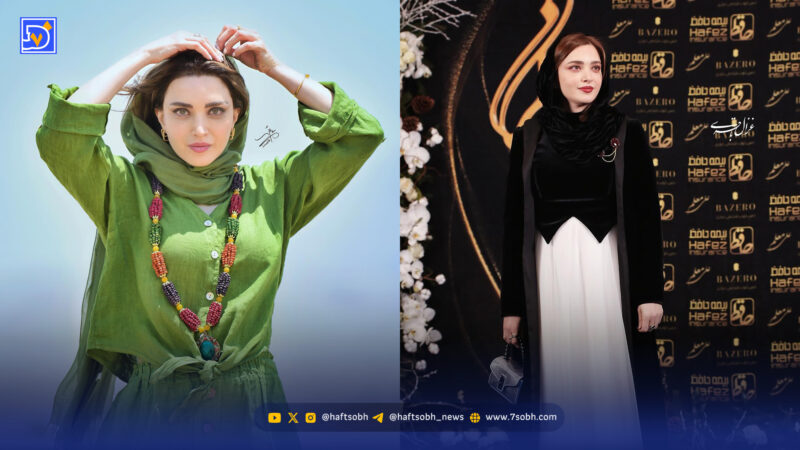 بهنوش طباطبایی با استایلی خیره‌کننده و متفاوت جشن حافظ را لرزاند!