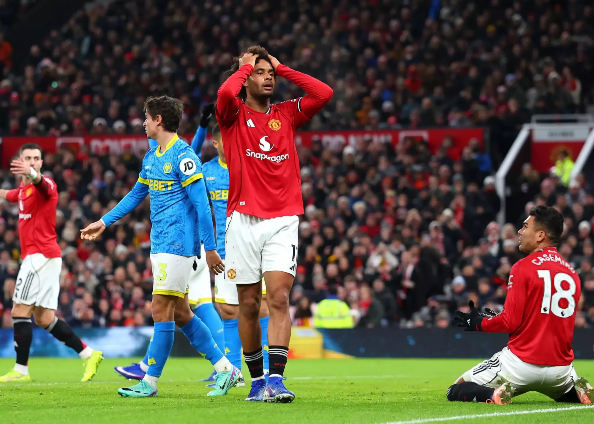 یونایتد ۱-۱ ولوز: توقف مقابل بدترین تیم فصل!