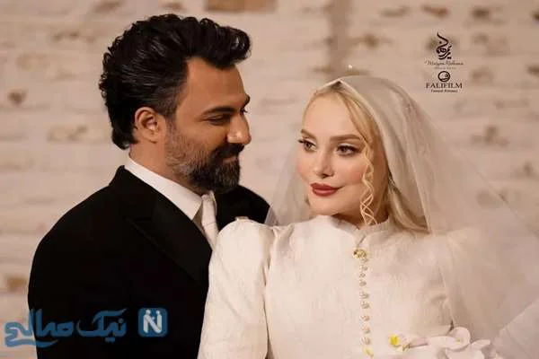 تصویر نابی از بابک انصاری و آرام جعفری پس از ازدواج، زوج تازه سینمای ایران در حالتی پاییزی و متفاوت!