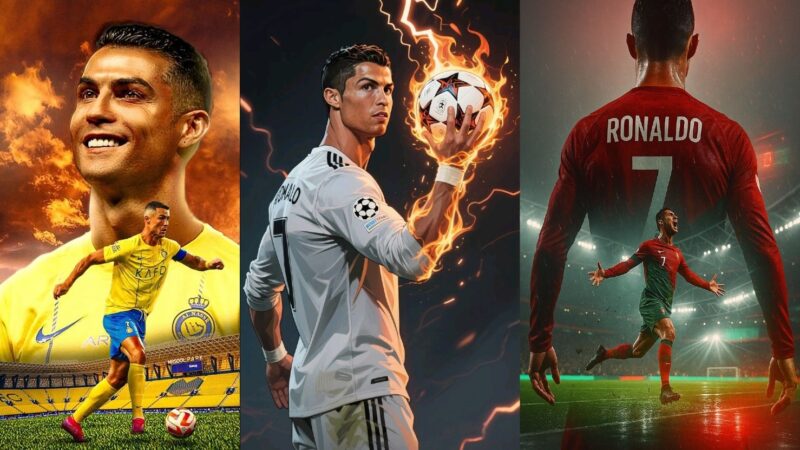 35 عکس خفن رونالدو که پروفایل شما را به ستاره فوتبالی تبدیل می‌کند!