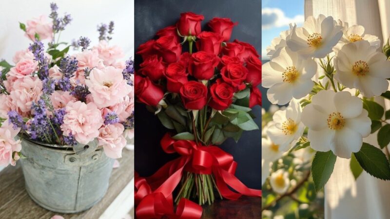 ۵۰ عکس گل عاشقانه و رمانتیک برای پروفایل، استوری و تصویر زمینه