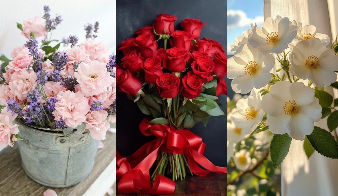 ۵۰ عکس گل عاشقانه و رمانتیک برای پروفایل، استوری و تصویر زمینه