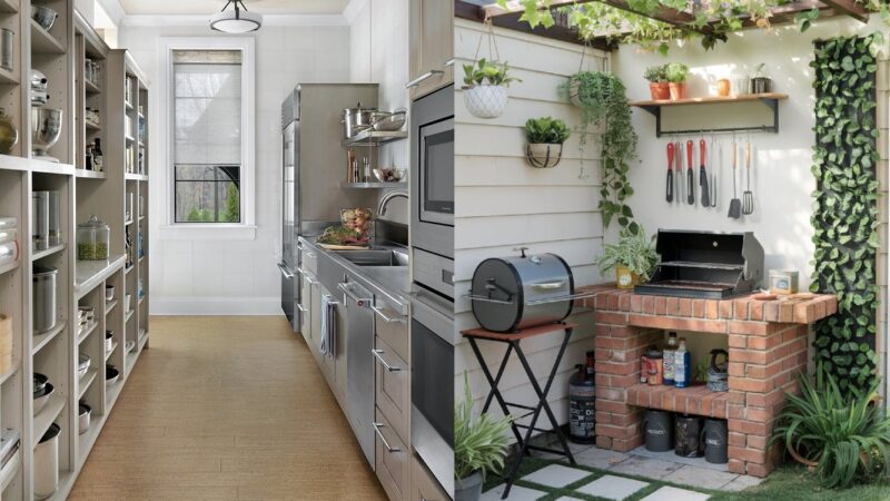 آشپزخانه کثیف؛ راز آرامش در چیدمان مدرن خانه‌های ایرانی با متراژ کوچک و بزرگ