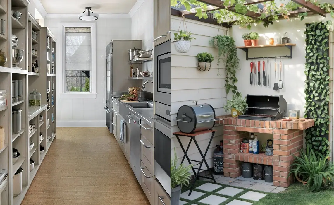 آشپزخانه کثیف؛ راز آرامش در چیدمان مدرن خانه‌های ایرانی با متراژ کوچک و بزرگ