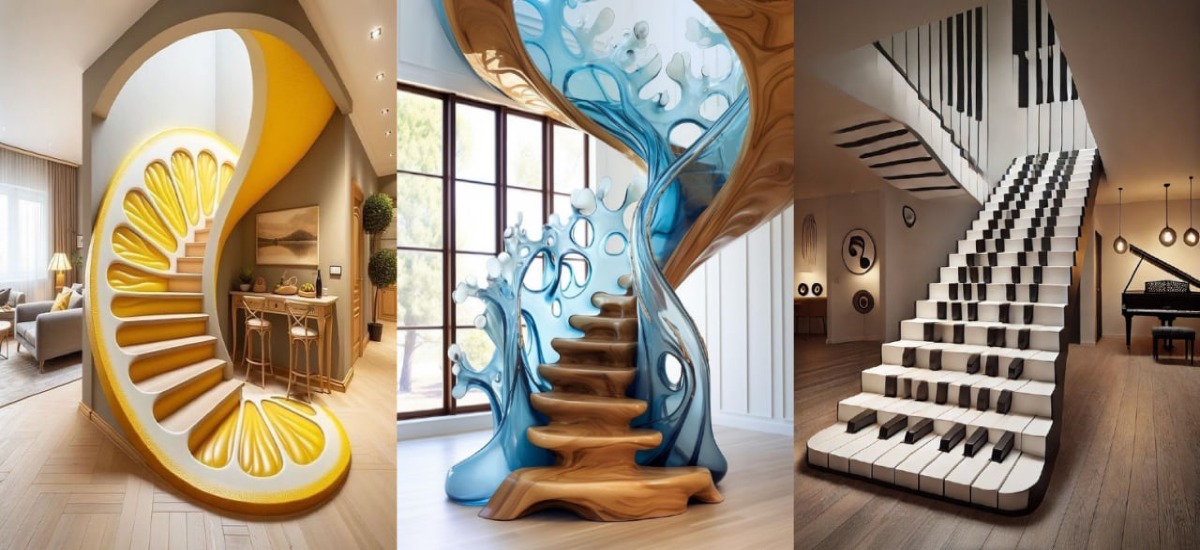 راه پله‌هایی که دکوراسیون خانه را متحول می‌کنند؛ از طراحی مینیمال تا خلاقیت‌های بی‌نظیر!