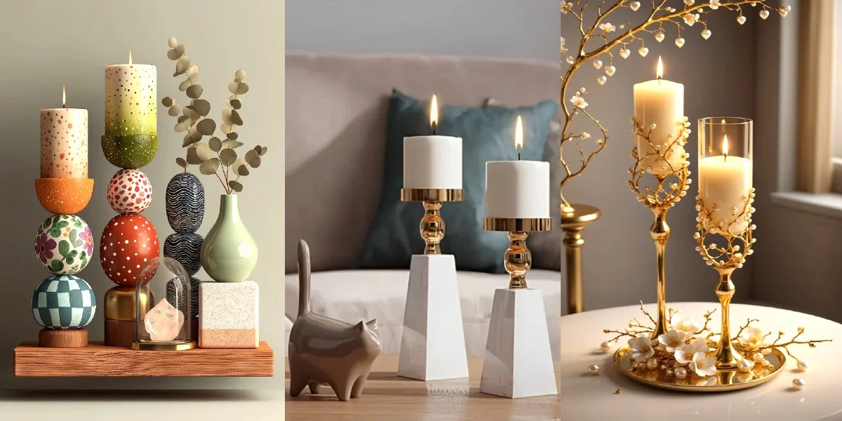جدیدترین مدل‌های جا شمعی | اینارو خانم‌های باسلیقه واقعی میپسندن