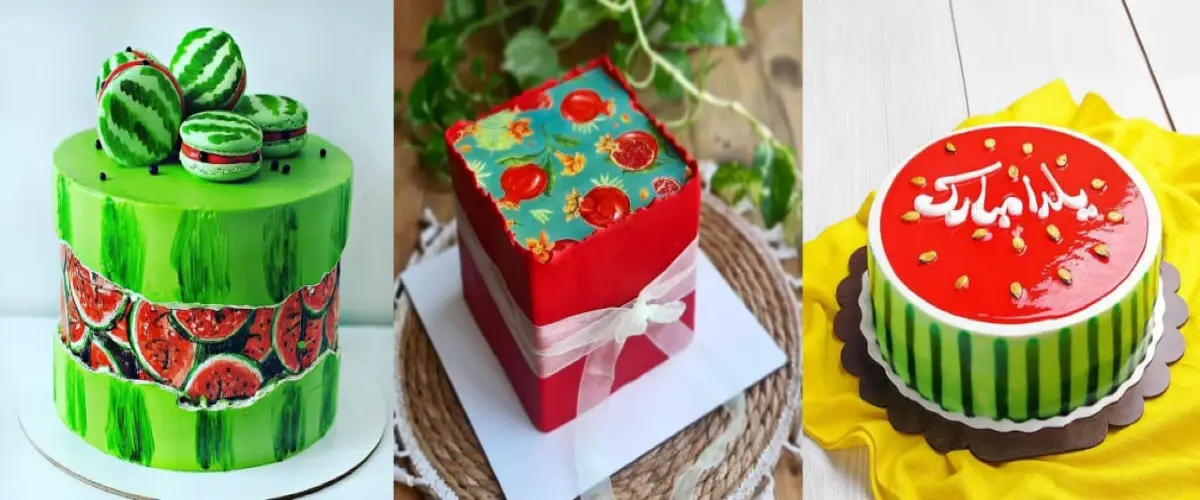 ۳۵ ایده شگفت‌انگیز تزیین کیک شب یلدا برای مدرسه که همه را حیرت‌زده می‌کند!