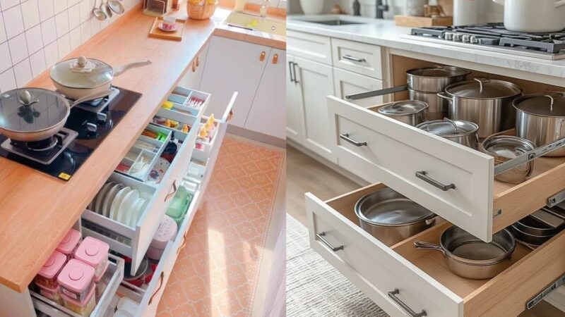 چیدمان هوشمند کابینت زیر اجاق گاز رومیزی؛ ایده‌های شیک و کاربردی که آشپزخانه‌تان را متحول می‌کند!