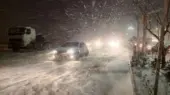 طوفان برف در مشهد/ ویدئو