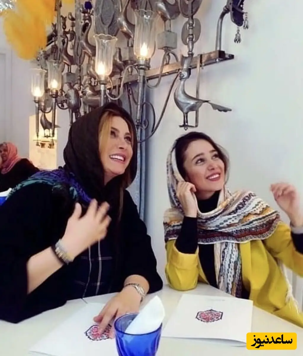 ترکیب تابستانه و پرطرفدار، سفارش الناز حبیبی در رستوران شیک فریبا نادری+عکس/ آبدوغ خیار پُرملات با نون خشک ترد و خوشمزه👌