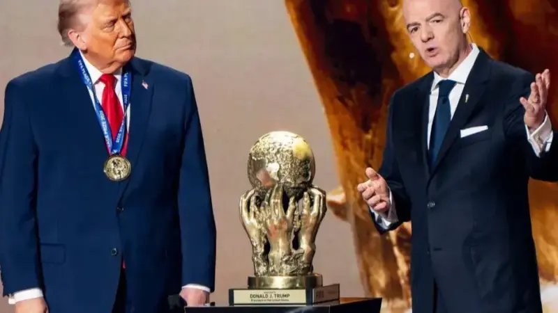 درخواست بی‌سابقه ترامپ از فیفا: جایزه صلح باید به اندازه جام جهانی باشد!