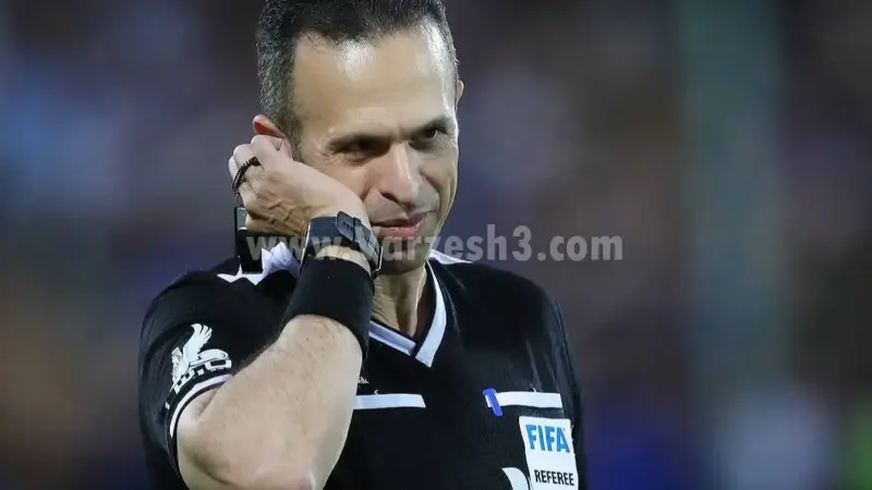 بیژن حیدری، داور بین‌المللی، قضاوت حساس پرسپولیس – تراکتور را بر عهده گرفت!