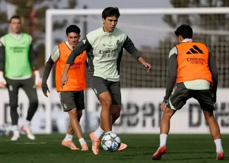 پسر اسطوره فقید رئال در تمرین: وضعیت قرمز!