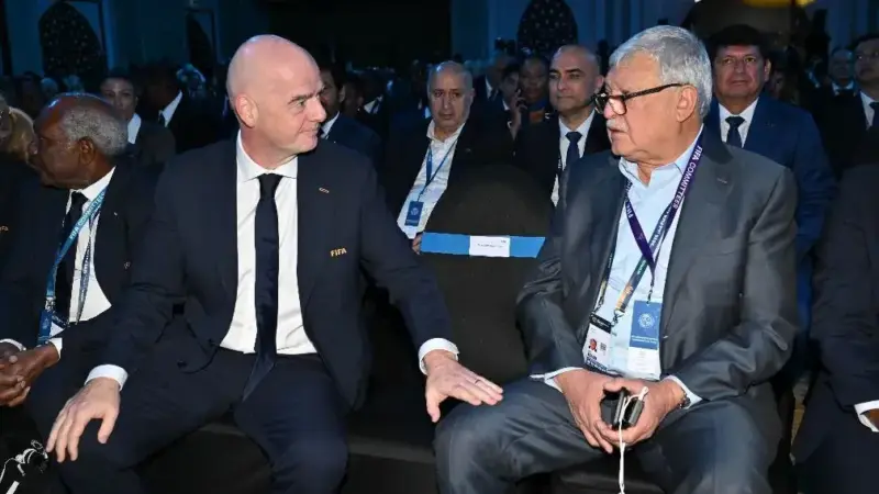 حضور پررنگ مهدی تاج در مراسم بهترین‌های فیفا ۲۰۲۵ در دوحه