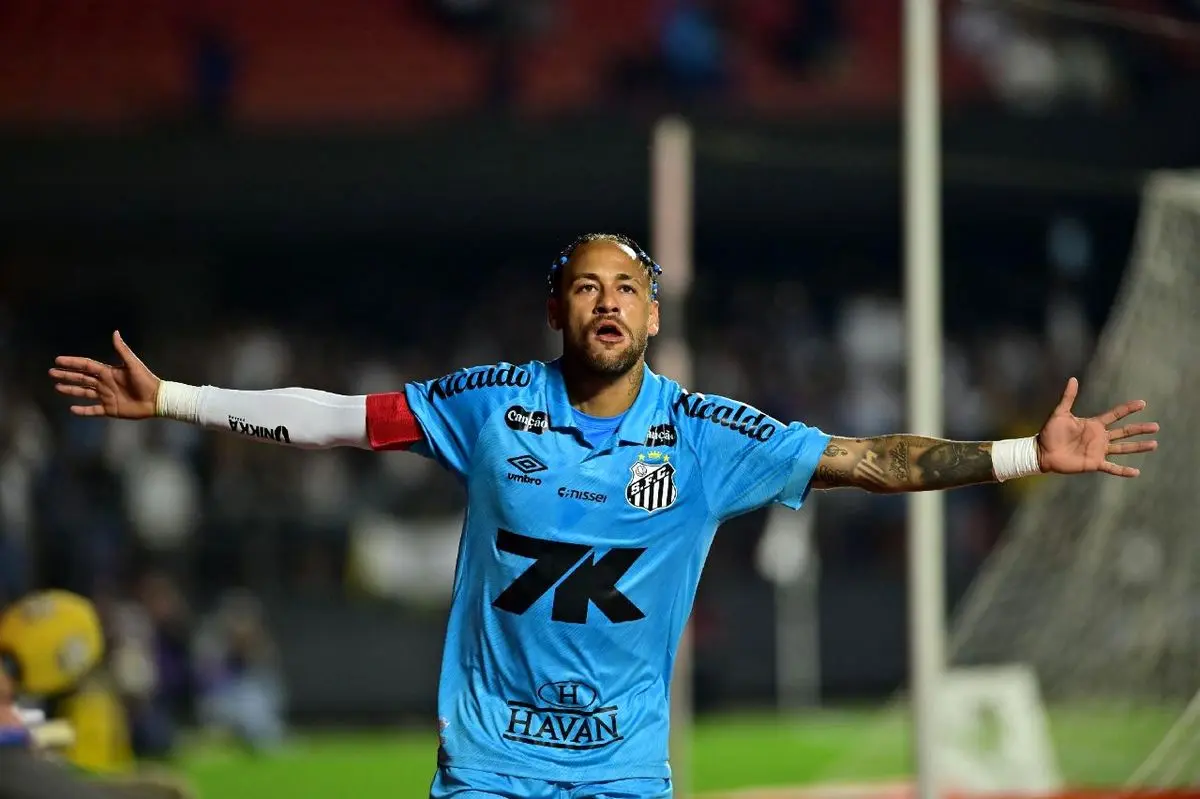 پیروزی سانتوس مقابل یوونتوده در شب هتریک نیمار