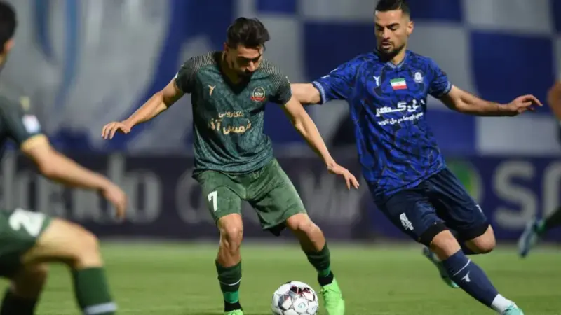 نیمه اول شمس‌آذر-گل‌گهر بدون گل اما جنجالی!