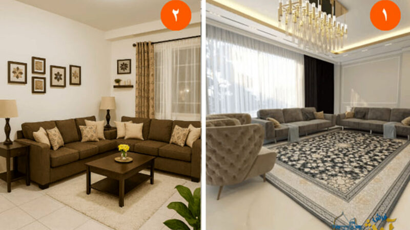 زندگی در خانه‌های کوچک ۶۰ متری؛ ۱۰ نکته طلایی و ۶ ایده دکوراسیون که باید بدانید!