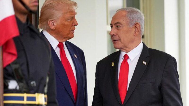 دعوت ترامپ از نتانیاهو برای دیدار در کاخ سفید