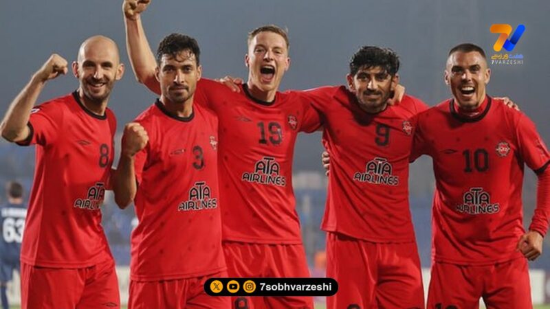 تمرین سخت و برفی تراکتوری‌ها؛ تلاش بی‌وقفه زیر سرمای طاقت‌فرسا!