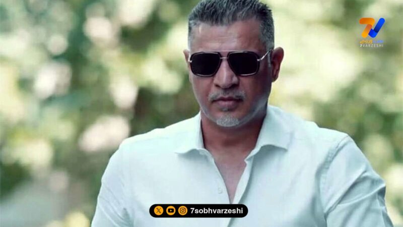 سلفی خاص پسر 2 متری سینما با شهریار فوتبال که همه را شگفت‌زده کرد!