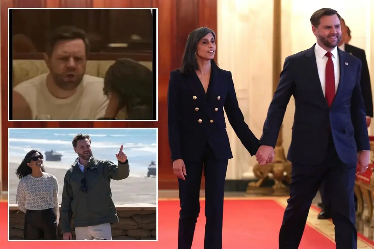 واکنش جنجالی جی‌دی ونس به شایعه فروپاشی زندگی‌اش با همسرش در رستوران!